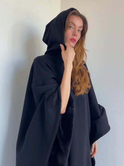 Bristara™ Weighted Cloak Hoodie